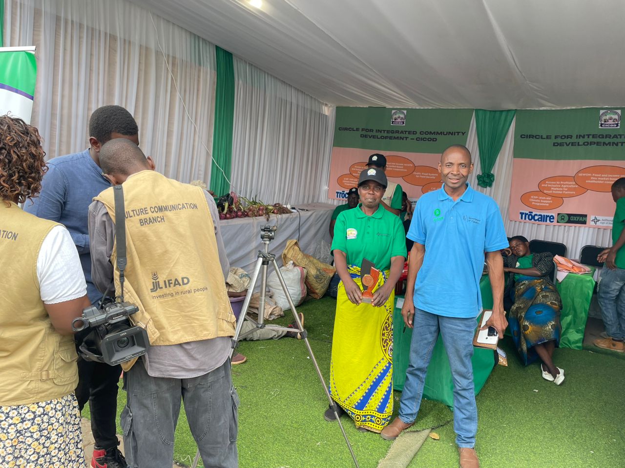 Matamangwe Cooperative under CICOD wins as best group small SME at 20th National Agriculture Fair in Blantyre